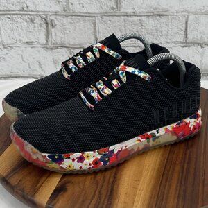 Nobull Black Impact Floral Daisy Womens 9.5 SuperFabric Trainer Shoes
